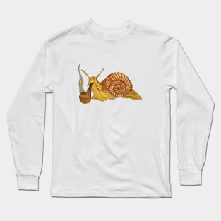 Snail Pipe Long Sleeve T-Shirt